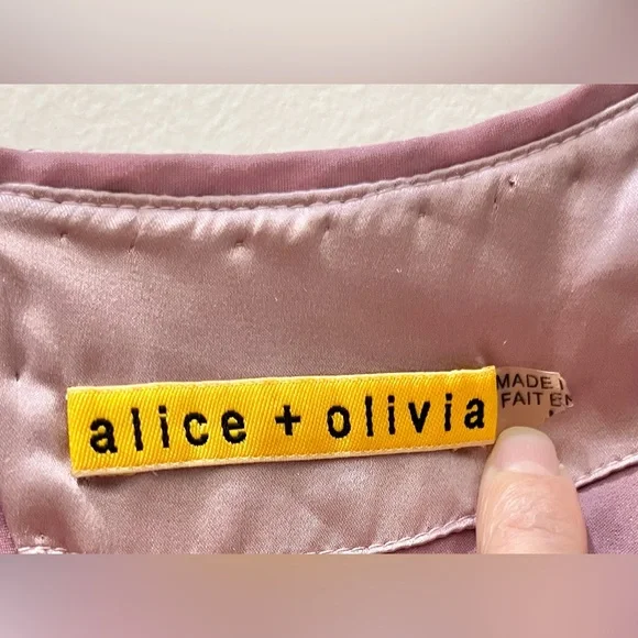 Alice + Olivia Sequin Keyhole Dress, Size M - Picture 5 of 16